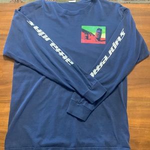 Supreme long sleeve Easter island tee